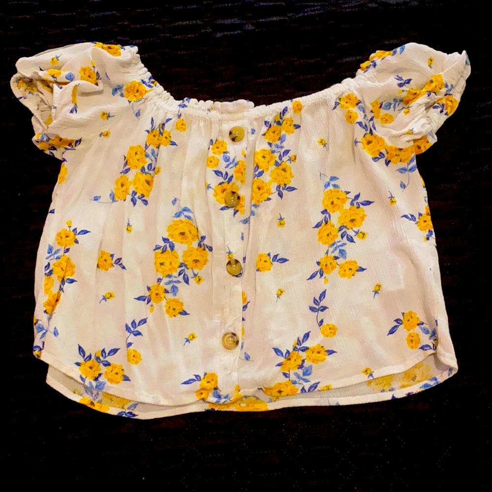 H & M Scooped Neckline Blouse